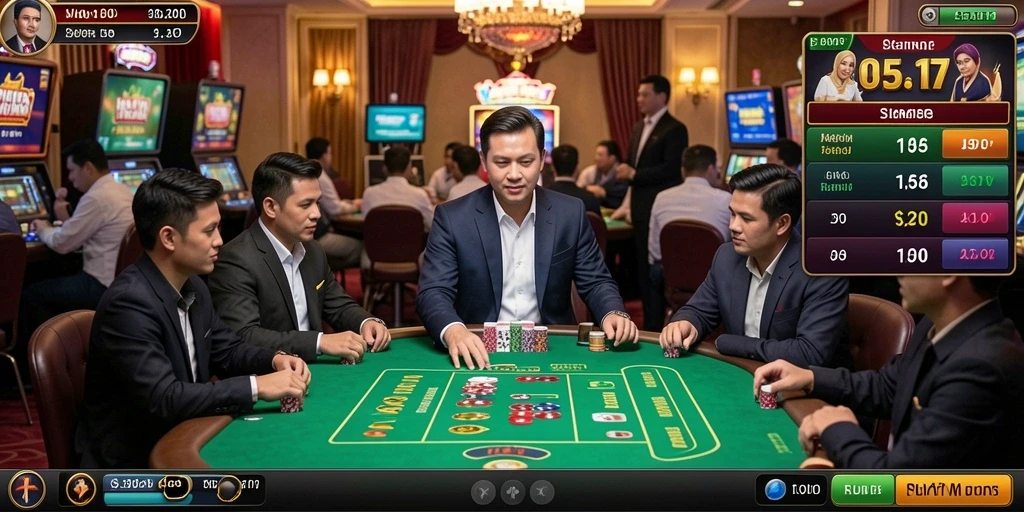 Fitur turnamen yang memberi kesempatan besar untuk menang.