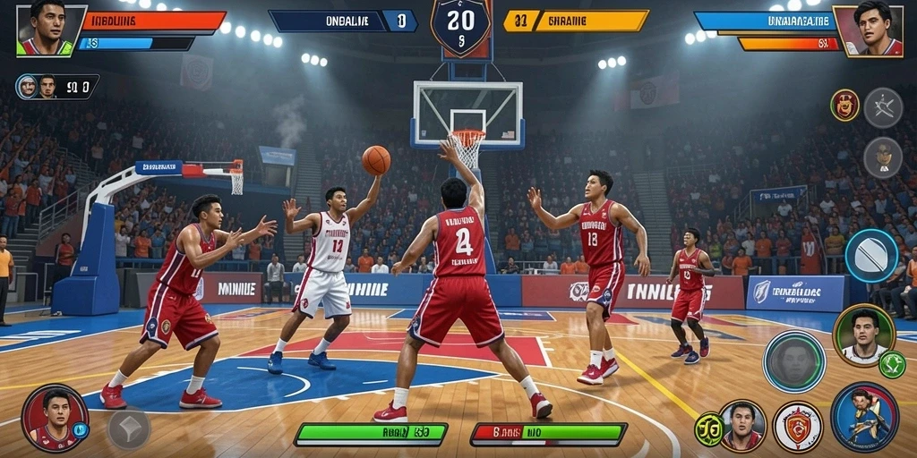 Screenshot memperlihatkan pilihan karakter yang bisa dikustomisasi.