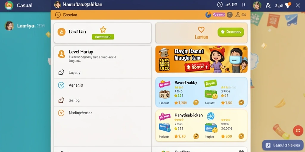 Tangkapan layar memperlihatkan interaksi sosial antara pemain dalam mode multiplayer.