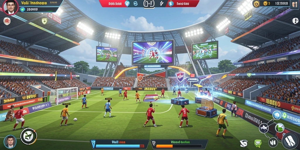 Fitur turnamen yang menantang dan seru.